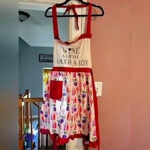 Wine a Little apron